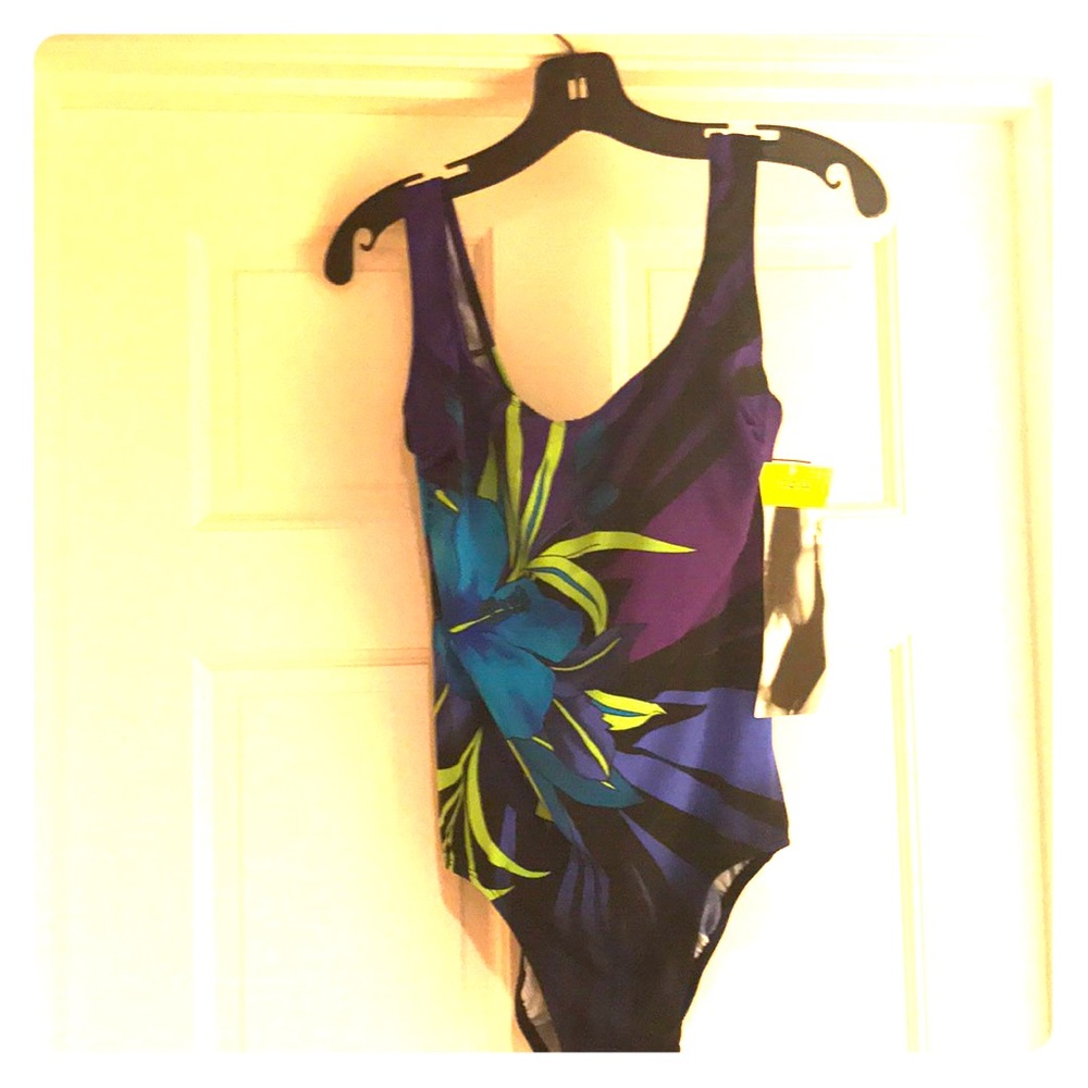 NWT LONGITUDE Bathing Suit SZ 12 L@@K!